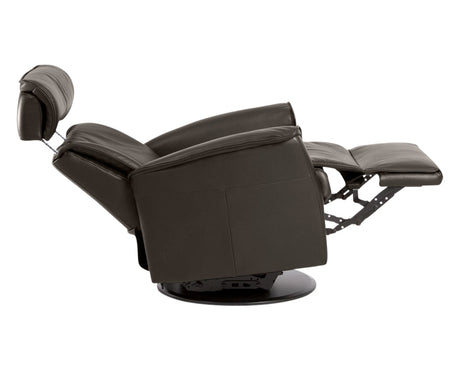 Trend Leather Smoke | Norwegian Comfort Luc Recliner | Valley Ridge Furniture