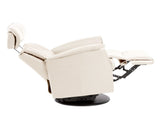 Trend Leather Snow | Norwegian Comfort Luc Recliner | Valley Ridge Furniture