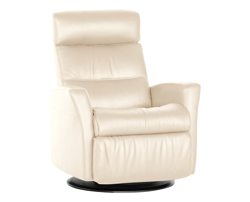 Trend Leather Snow | Norwegian Comfort Paradise Recliner | Valley Ridge Furniture