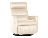 Trend Leather Snow | Norwegian Comfort Paradise Recliner | Valley Ridge Furniture