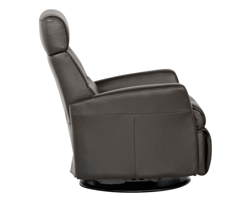 Trend Leather Graphite | Norwegian Comfort Paradise Recliner | Valley Ridge Furniture