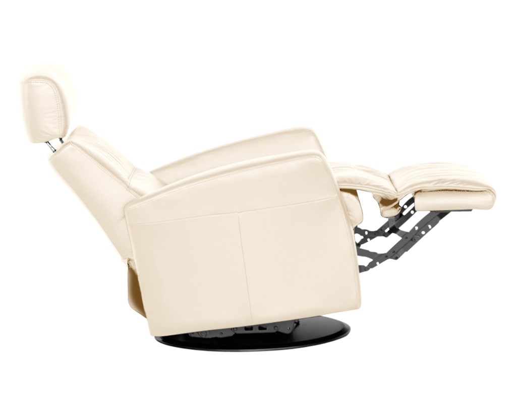 Trend Leather Snow | Norwegian Comfort Paradise Recliner | Valley Ridge Furniture