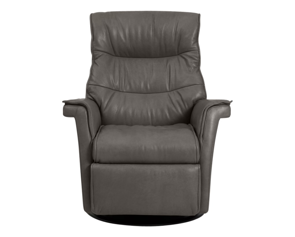 Trend Leather Graphite | Norwegian Comfort Chelsea Recliner | Valley Ridge Furniture