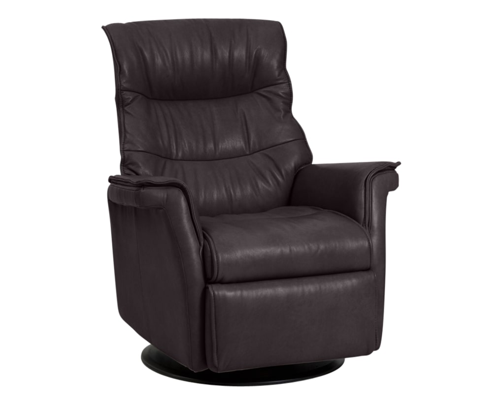 Trend Leather Chocolate | Norwegian Comfort Chelsea Recliner | Valley Ridge Furniture