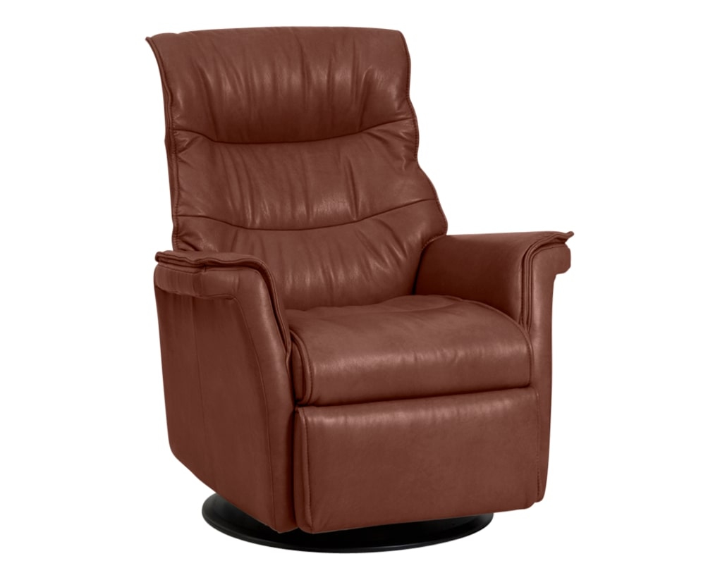 Trend Leather Cognac | Norwegian Comfort Chelsea Recliner | Valley Ridge Furniture