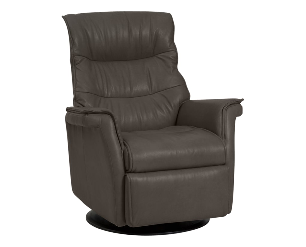 Trend Leather Smoke | Norwegian Comfort Chelsea Recliner | Valley Ridge Furniture