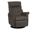Trend Leather Smoke | Norwegian Comfort Chelsea Recliner | Valley Ridge Furniture