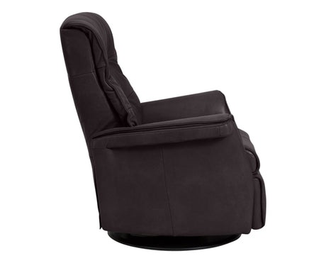 Trend Leather Chocolate | Norwegian Comfort Chelsea Recliner | Valley Ridge Furniture