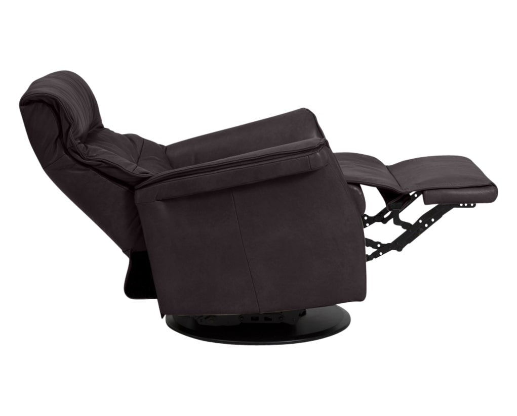 Trend Leather Chocolate | Norwegian Comfort Chelsea Recliner | Valley Ridge Furniture
