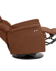 Sauvage Leather Nutmeg | Norwegian Comfort Victor Recliner | Valley Ridge Furniture
