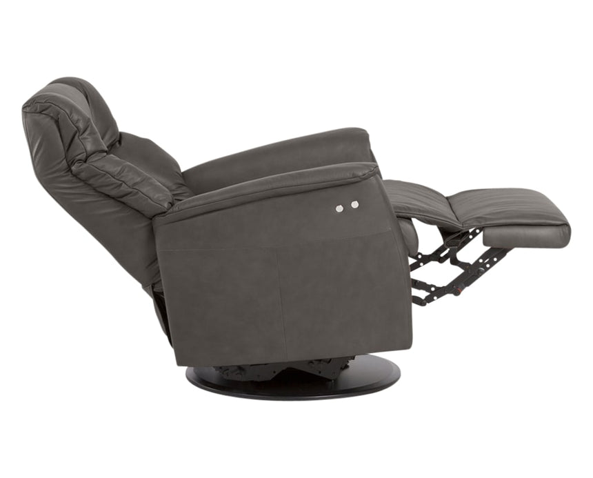 Trend Leather Graphite | Norwegian Comfort Victor Recliner | Valley Ridge Furniture