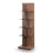 Taupe and Cashmere Walnut | Trica Maze Shelving Unit