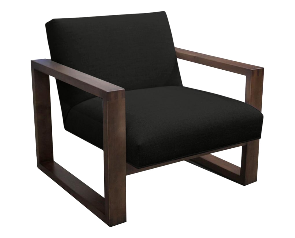 View Fabric Black | Camden Brent Chair | Valley Ridge Furniture