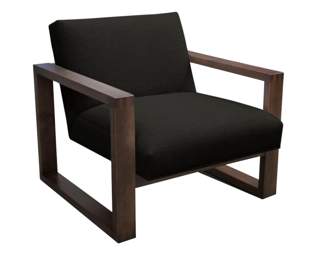 View Fabric Espresso | Camden Brent Chair | Valley Ridge Furniture