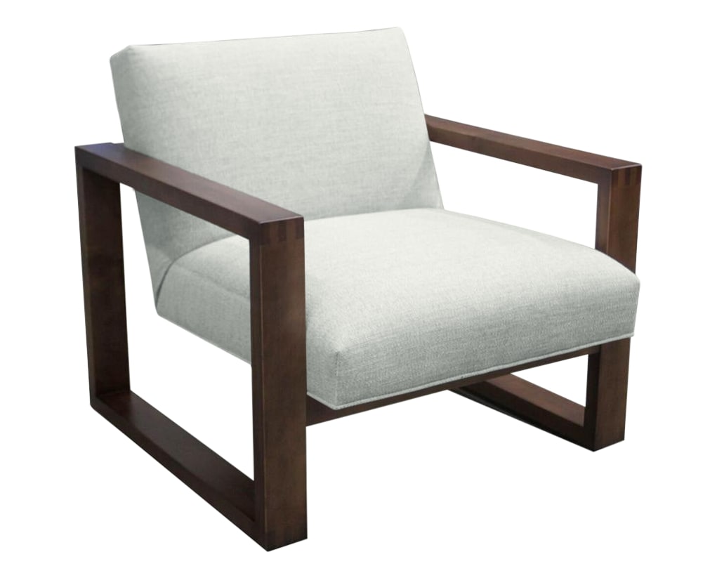 View Fabric White | Camden Brent Chair | Valley Ridge Furniture
