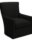 View Fabric Black | Camden June Swivel Chair | Valley Ridge Furniture