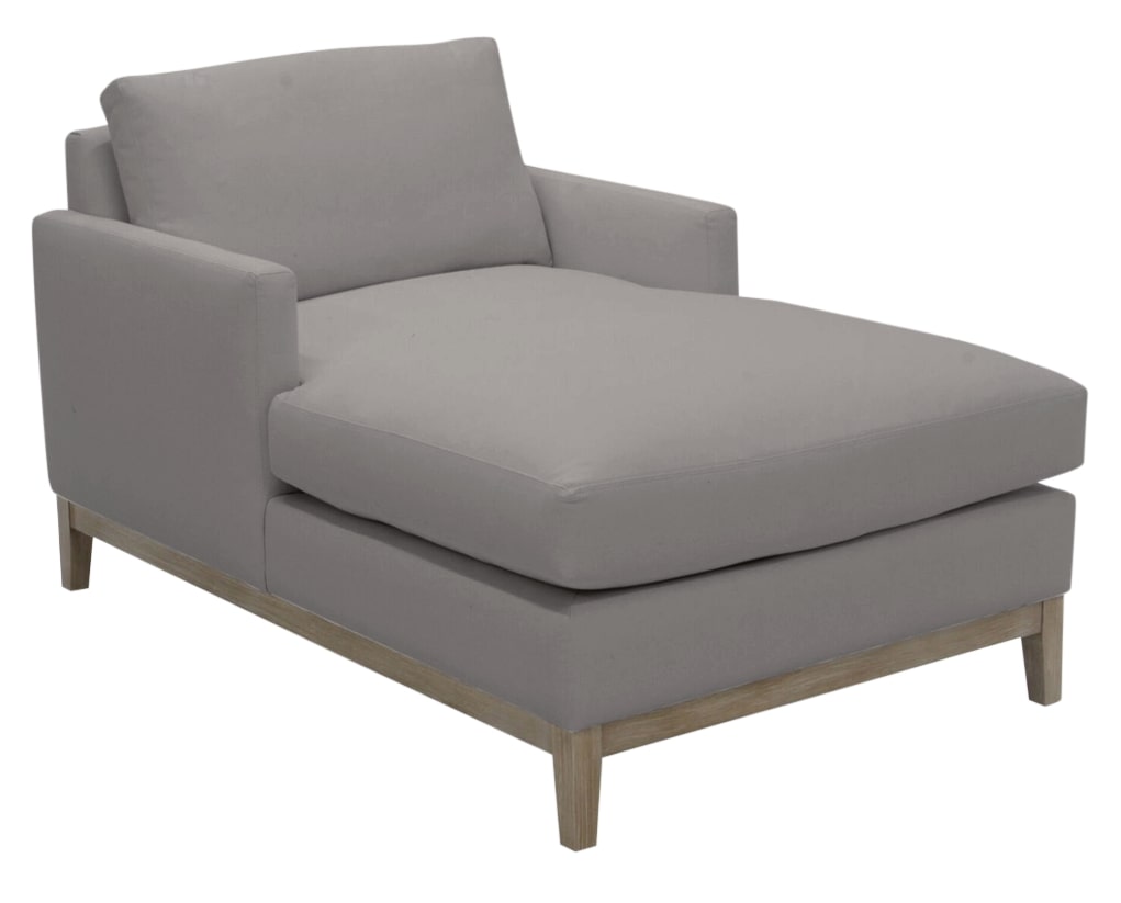 Douglas Fabric Nickel | Camden Manhattan Chaise | Valley Ridge Furniture
