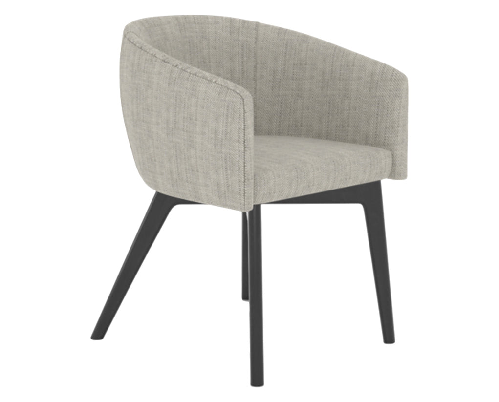 Peppercorn Washed | Canadel Downtown Dining Chair 5138