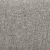 Gabardine Grey Fabric & Distressed Natural Parawood with Gunmetal Iron | Kennedy Chair | Valley Ridge Furniture