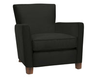 Drake Fabric Charcoal | Lee Industries 1017 Chair | Valley Ridge Furniture