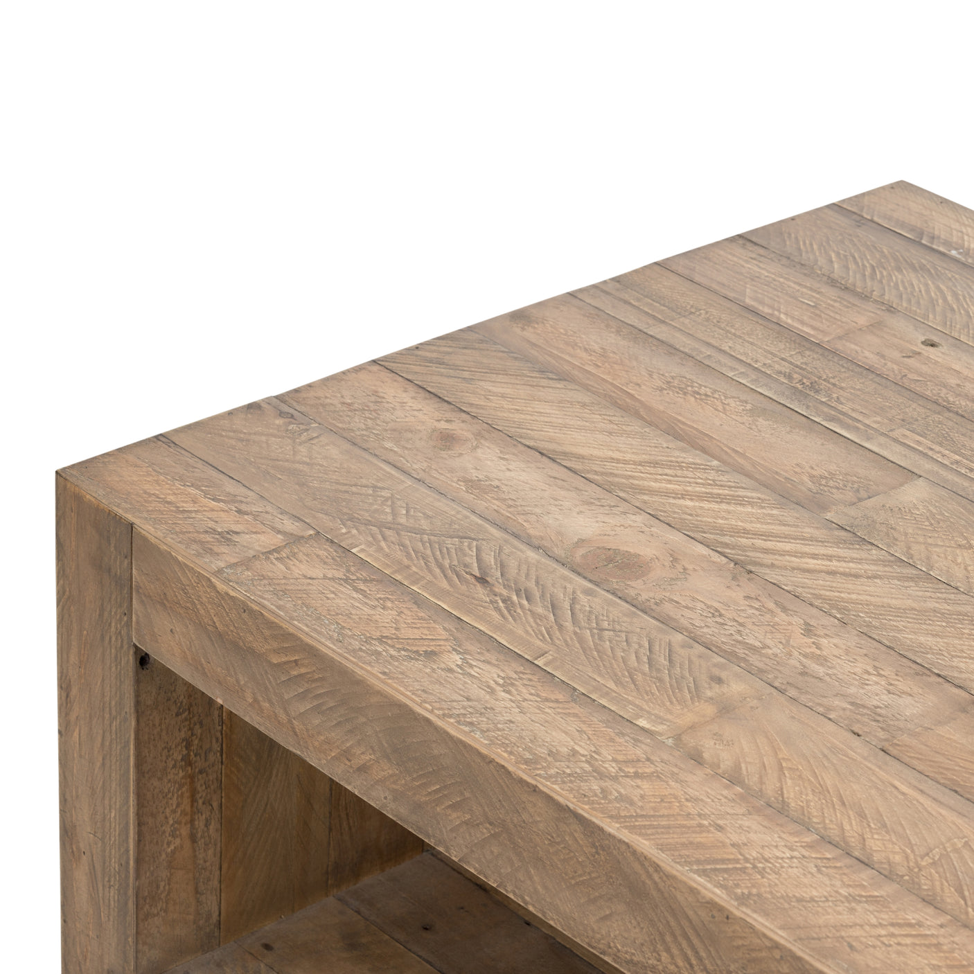 Sierra Rustic Natural Pine | Beckwourth Coffee Table | Valley Ridge Furniture