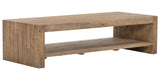 Sierra Rustic Natural Pine | Beckwourth Coffee Table | Valley Ridge Furniture