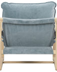 Surrey Slate Fabric with Light Natural Ash | Ace Chair | Valley Ridge Furniture