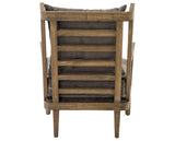 Imperial Mist Fabric & Lamont Natural Parawood | Lennon Chair | Valley Ridge Furniture