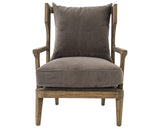 Imperial Mist Fabric & Lamont Natural Parawood | Lennon Chair | Valley Ridge Furniture