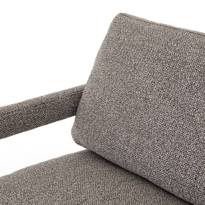 Astor Ink Fabric with Sienna Brown Oak | Olson Chair | Valley Ridge Furniture