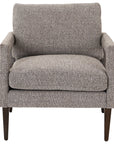 Astor Ink Fabric with Sienna Brown Oak | Olson Chair | Valley Ridge Furniture