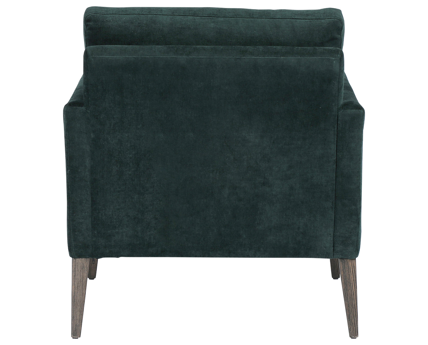 Emerald Worn Velvet Fabric with Sienna Brown Oak | Olson Chair | Valley Ridge Furniture