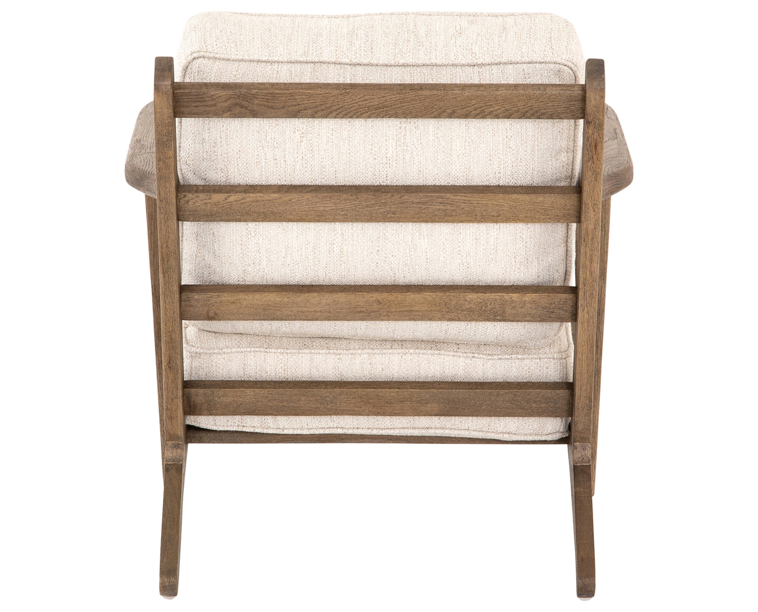 Avant Natural Fabric with Honey Grey Oak | Brooks Lounge Chair | Valley Ridge Furniture