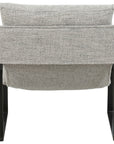 Merino Porcelain Fabric with Gunmetal Iron | Emmett Sling Chair | Valley Ridge Furniture