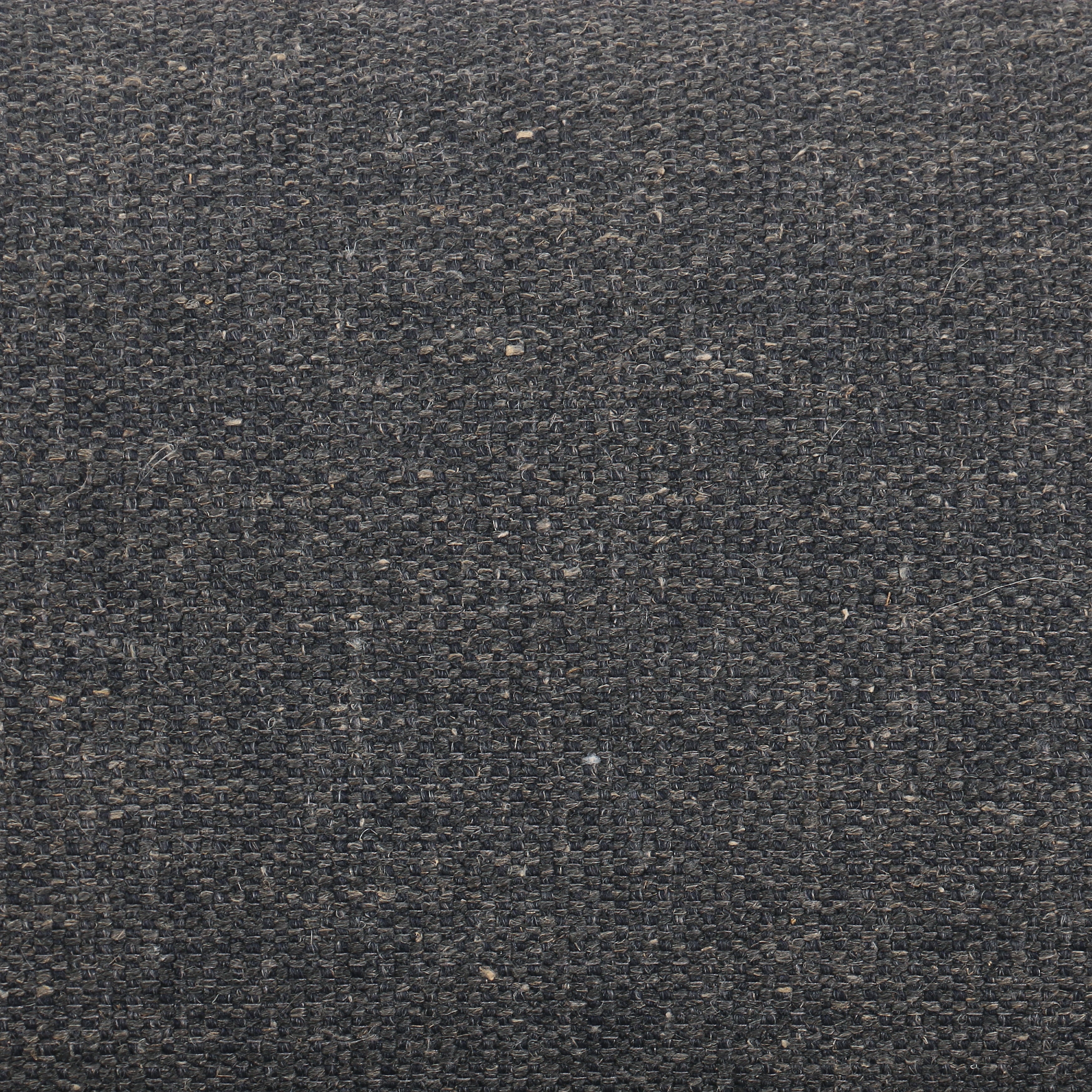 Thames Ash Fabric &amp; Umber Black Leather with Bronze Gunmetal Iron | Emmett Sling Chair | Valley Ridge Furniture