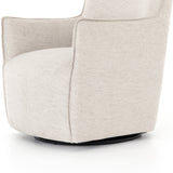 Noble Platinum Fabric | Kimble Swivel Chair | Valley Ridge Furniture