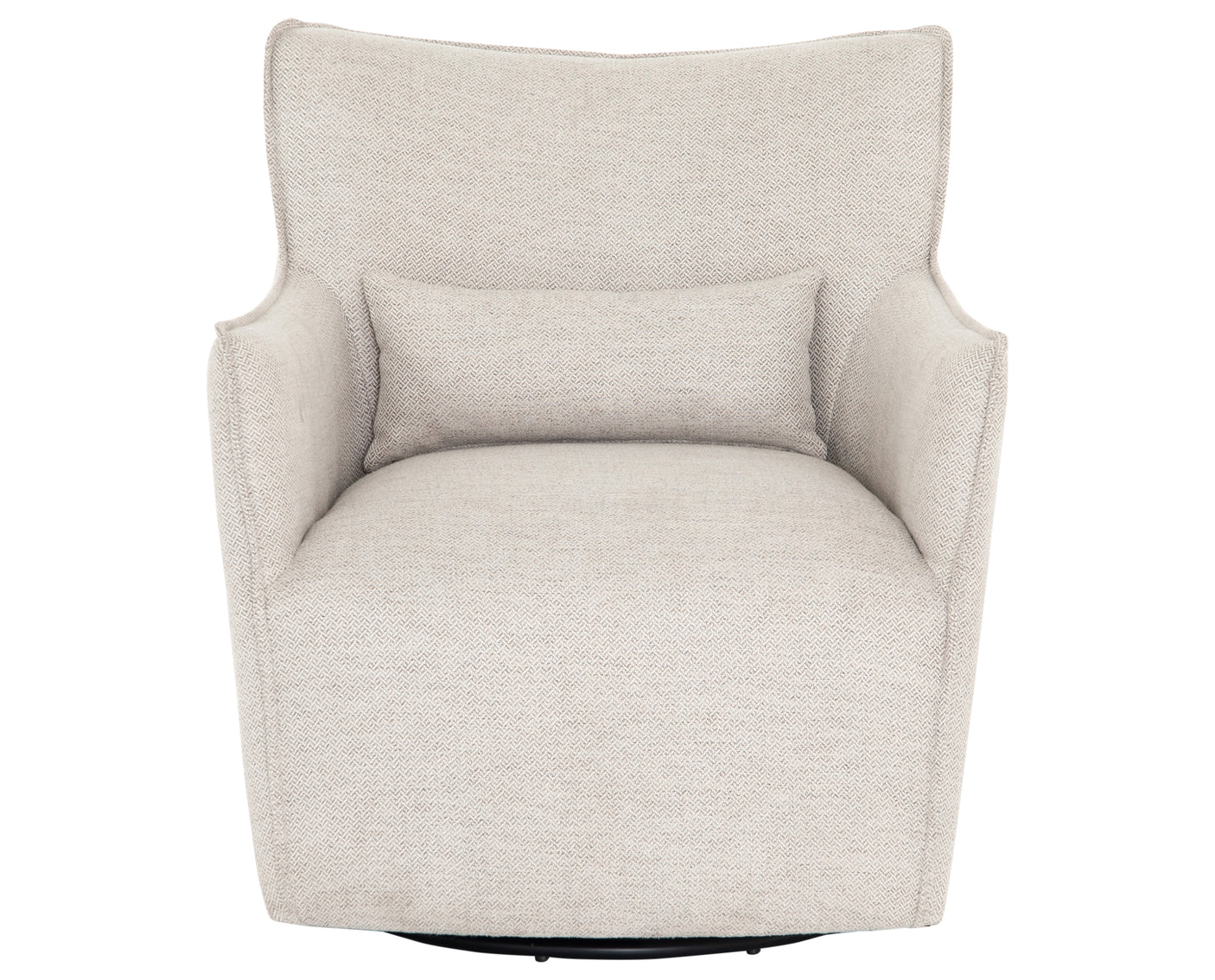 Noble Platinum Fabric | Kimble Swivel Chair | Valley Ridge Furniture