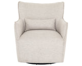 Noble Platinum Fabric | Kimble Swivel Chair | Valley Ridge Furniture