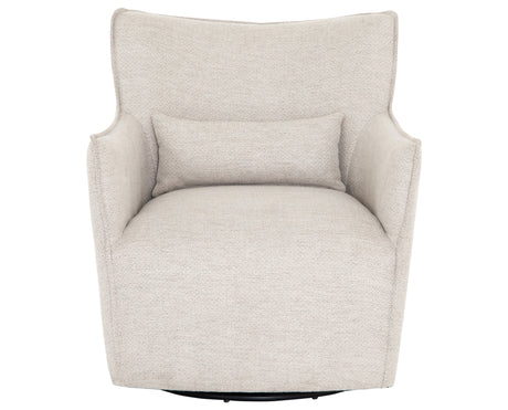 Noble Platinum Fabric | Kimble Swivel Chair | Valley Ridge Furniture