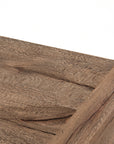 Rustic Oak | Covell Corner Table | Valley Ridge Furniture
