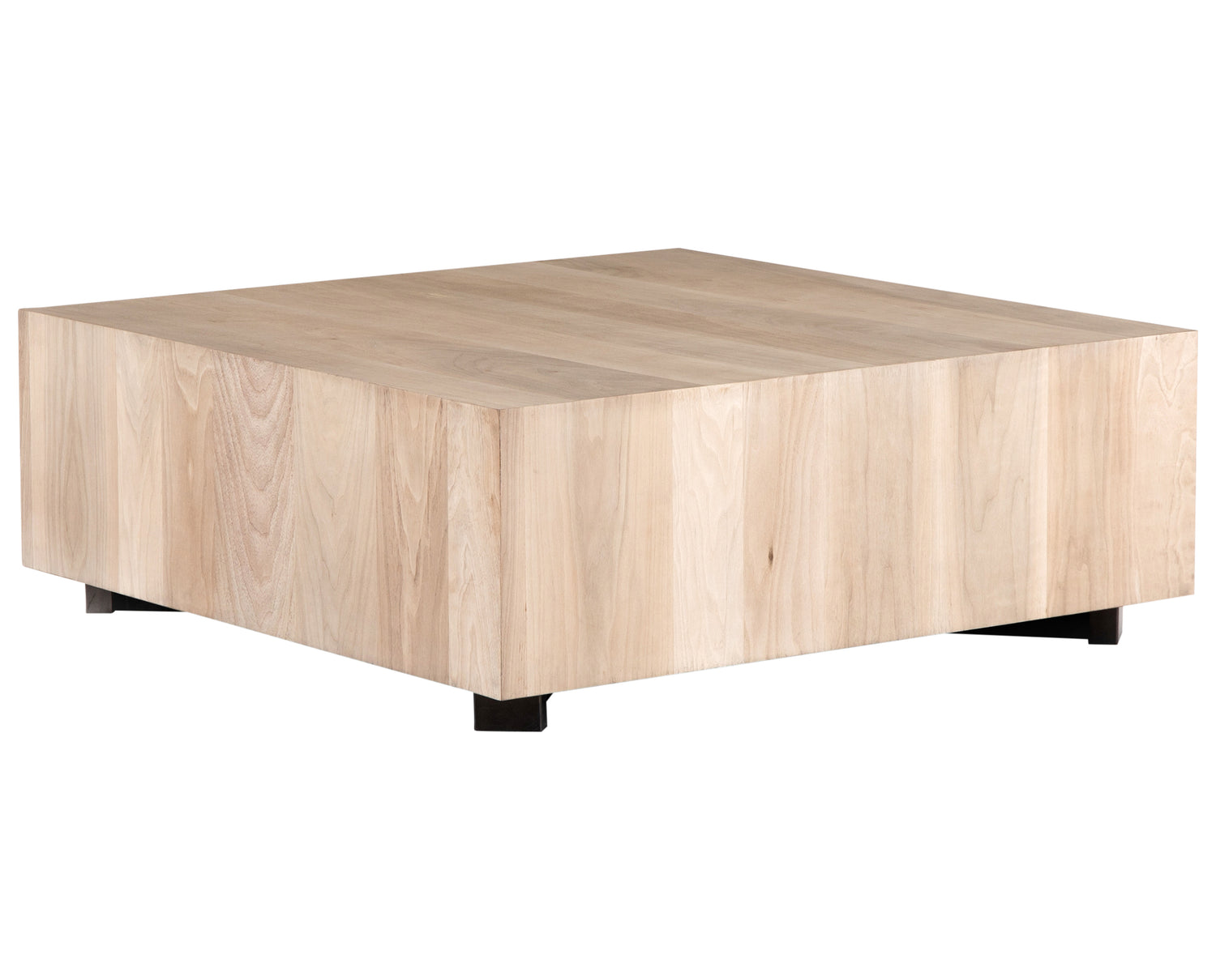 Ashen Walnut with Iron | Hudson Square Coffee Table | Valley Ridge Furniture