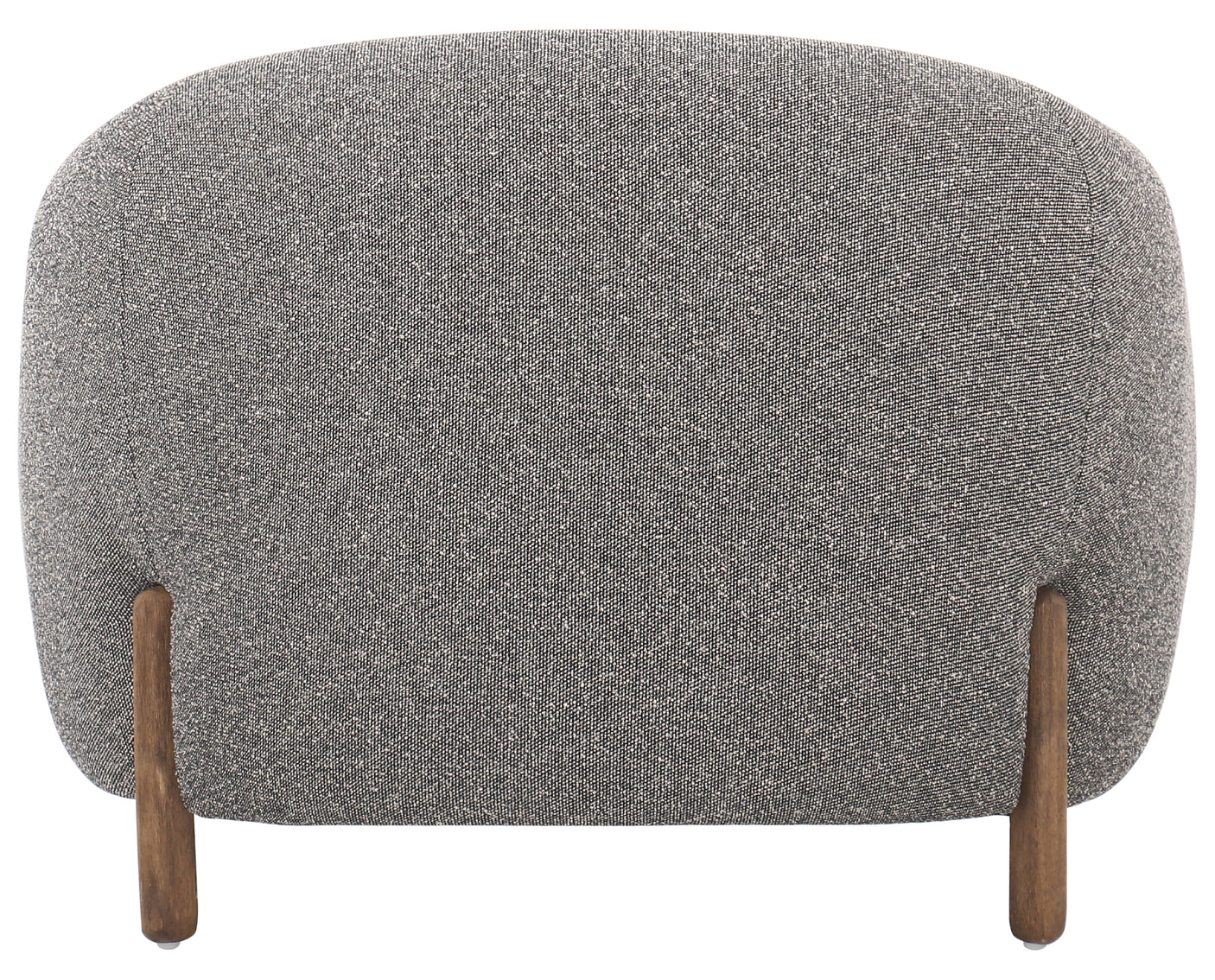 Capri Ebony Fabric with Distressed Natural Parawood | Lyla Chair | Valley Ridge Furniture