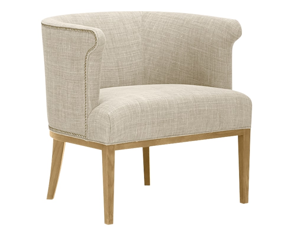 Drake Fabric Bone | Lee Industries 1143 Chair | Valley Ridge Furniture