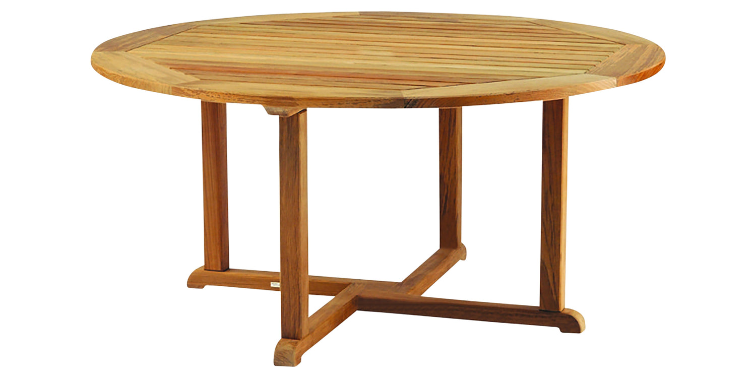 Round Dining Table (50in Diameter) | Kingsley Bate Essex Collection | Valley Ridge Furniture