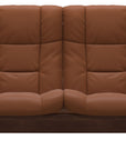 Paloma Leather New Cognac and Brown Base | Stressless Buckingham 2-Seater High Back Sofa | Valley Ridge Furniture