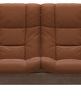 Paloma Leather New Cognac and Walnut Base | Stressless Buckingham 2-Seater High Back Sofa | Valley Ridge Furniture