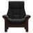 Paloma Leather Black and Brown Base | Stressless Windsor High Back Chair | Valley Ridge Furniture