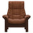Paloma Leather New Cognac and Brown Base | Stressless Windsor High Back Chair | Valley Ridge Furniture