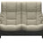 Paloma Leather Light Grey and Grey Base | Stressless Windsor 2-Seater High Back Sofa | Valley Ridge Furniture