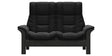 Paloma Leather Black and Grey Base | Stressless Windsor 2-Seater High Back Sofa | Valley Ridge Furniture